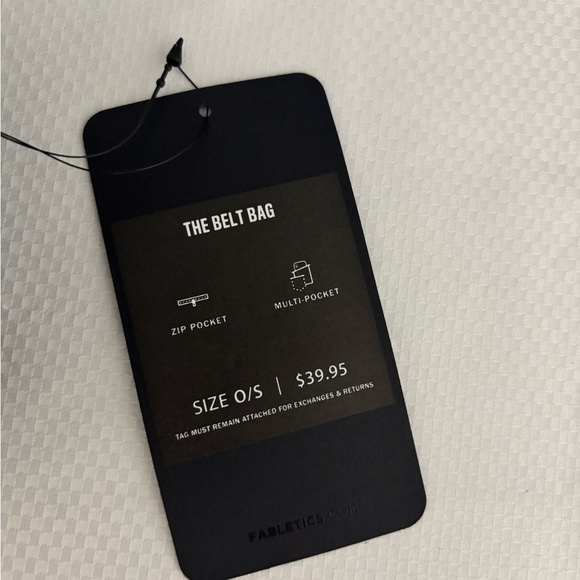 New Fabletics The Belt Bag Deep Navy - Picture 7 of 7